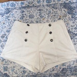 Guess tan suede shorts